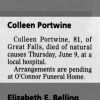 Colleen Marie King Portwine Obituary