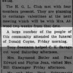 Donald S Coyne Funeral