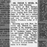 Edgar Vernon Mead