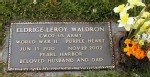 Eldrige Waldron headstone