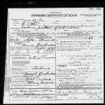 Iowa, Death Records, 1920-1940