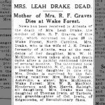 Leah Harriet Irwin