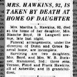Obituary - Weldon Edward Hawkins