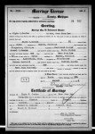 Michigan, Marriage Records, 1867-1952