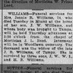 Nancy Jane 'Jennie R' Whitted Williams Obituary