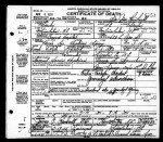 North Carolina, Death Certificates, 1909-1976