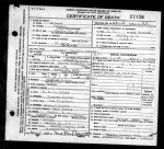 North Carolina, Death Certificates, 1909-1976
