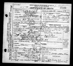 North Carolina, Death Certificates, 1909-1976