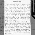 Rose L Hart Waldron Obituary