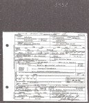 Roy Beasley Death Certificate