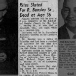 Roy C Beasley Sr Obituary