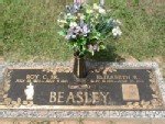 Roy Cobble and Elizabeth Kilgore Beasley gravestone
