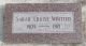 Sarah Louise Haven Whitted Headstone