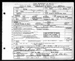 Texas, Death Certificates, 1903-1982