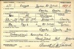 U.S. WWII Draft Cards Young Men, 1940-1947