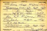 U.S. WWII Draft Cards Young Men, 1940-1947