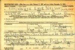 U.S. WWII Draft Cards Young Men, 1940-1947