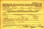 U.S. WWII Draft Cards Young Men, 1940-1947