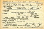 U.S., World War II Draft Cards Young Men, 1940-1947