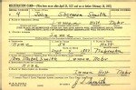 U.S., World War II Draft Registration Cards, 1942 U.S., World War II Draft Registration Cards, 1942